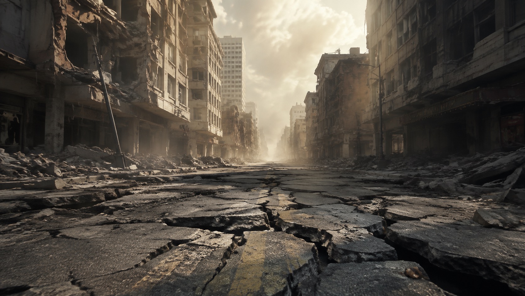 Earthquakes landscape