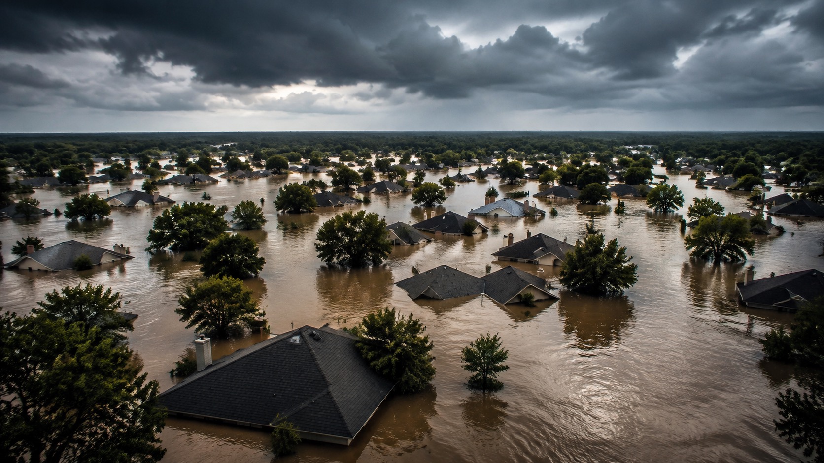 Floods landscape