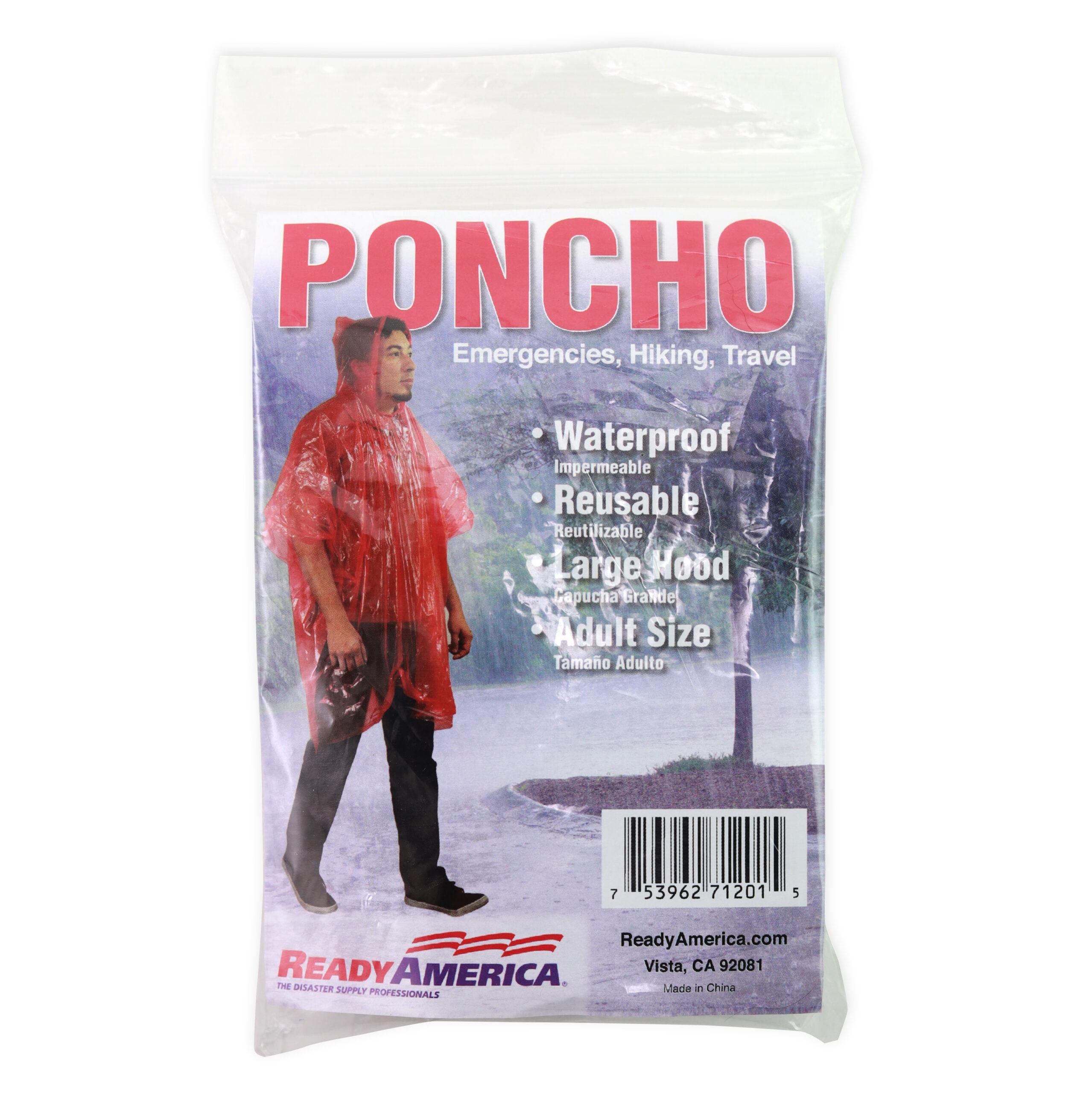 Ready America Emergency Poncho